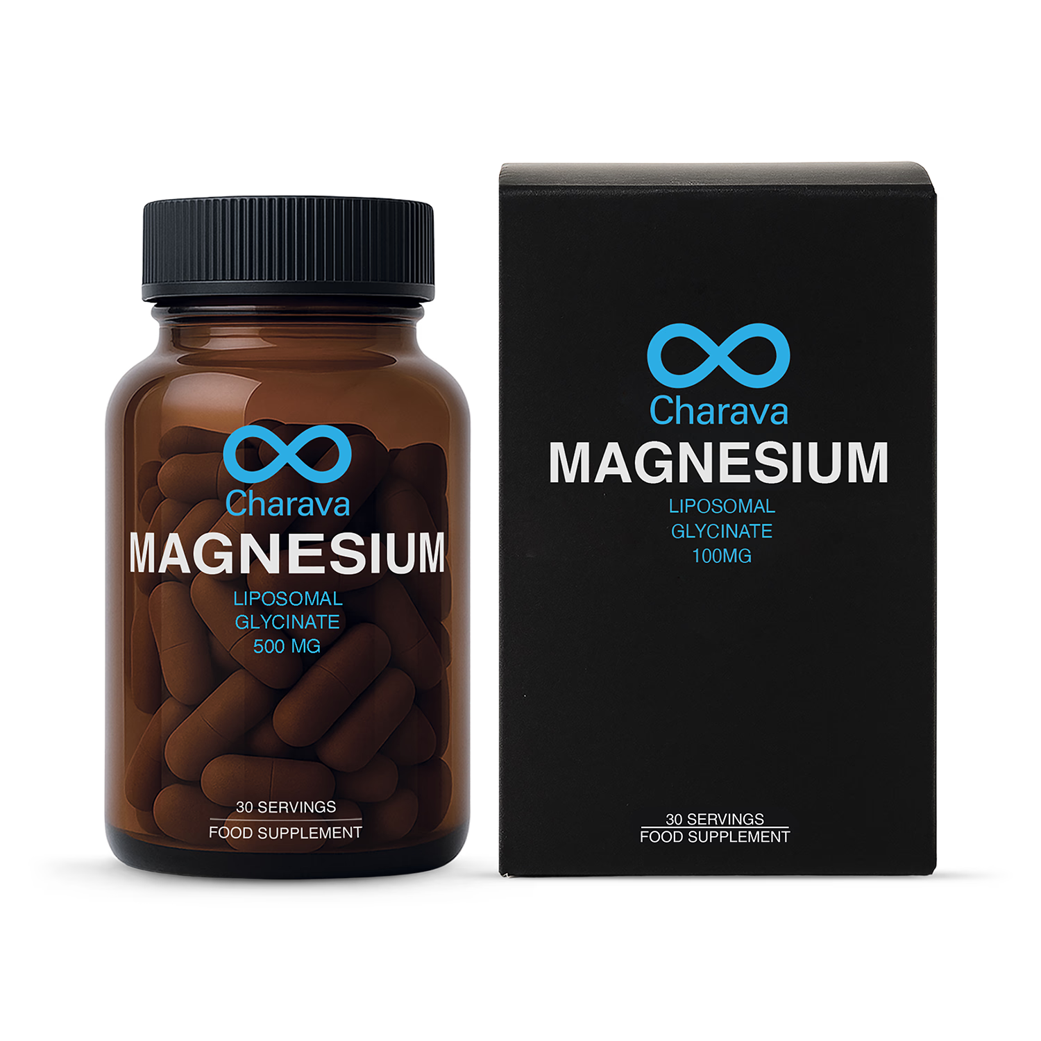 Charava Magnesium Glycinate Liposomal supplement - British product