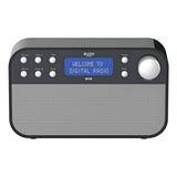 Bush digital DAB FM portable stereo radio black, UK version