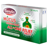 Benylin Mucus All in One Relief Tablets   16 per pack GOODS M&S   