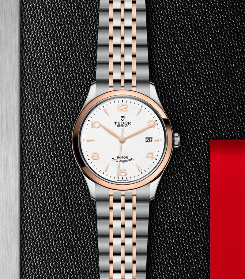 TUDOR 1926 stainless steel and rose gold watch 39mm, UK version