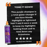 Bed Head Serial Blonde Purple Toning Shampoo 400ml - British product