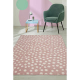 Homemaker spot pink cut pile rug 160x230cm (British brand)