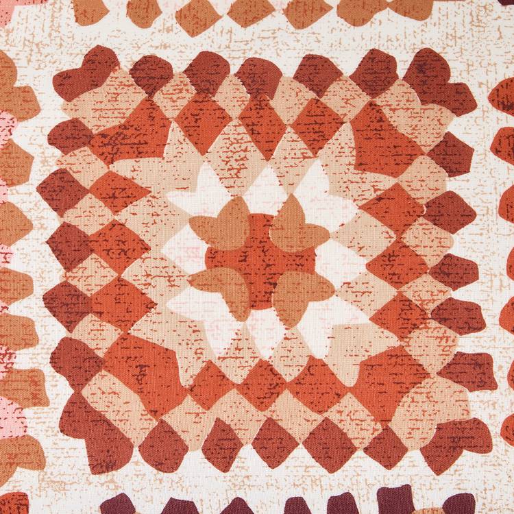 Habitat crochet print bedding set single orange, imported from the UK