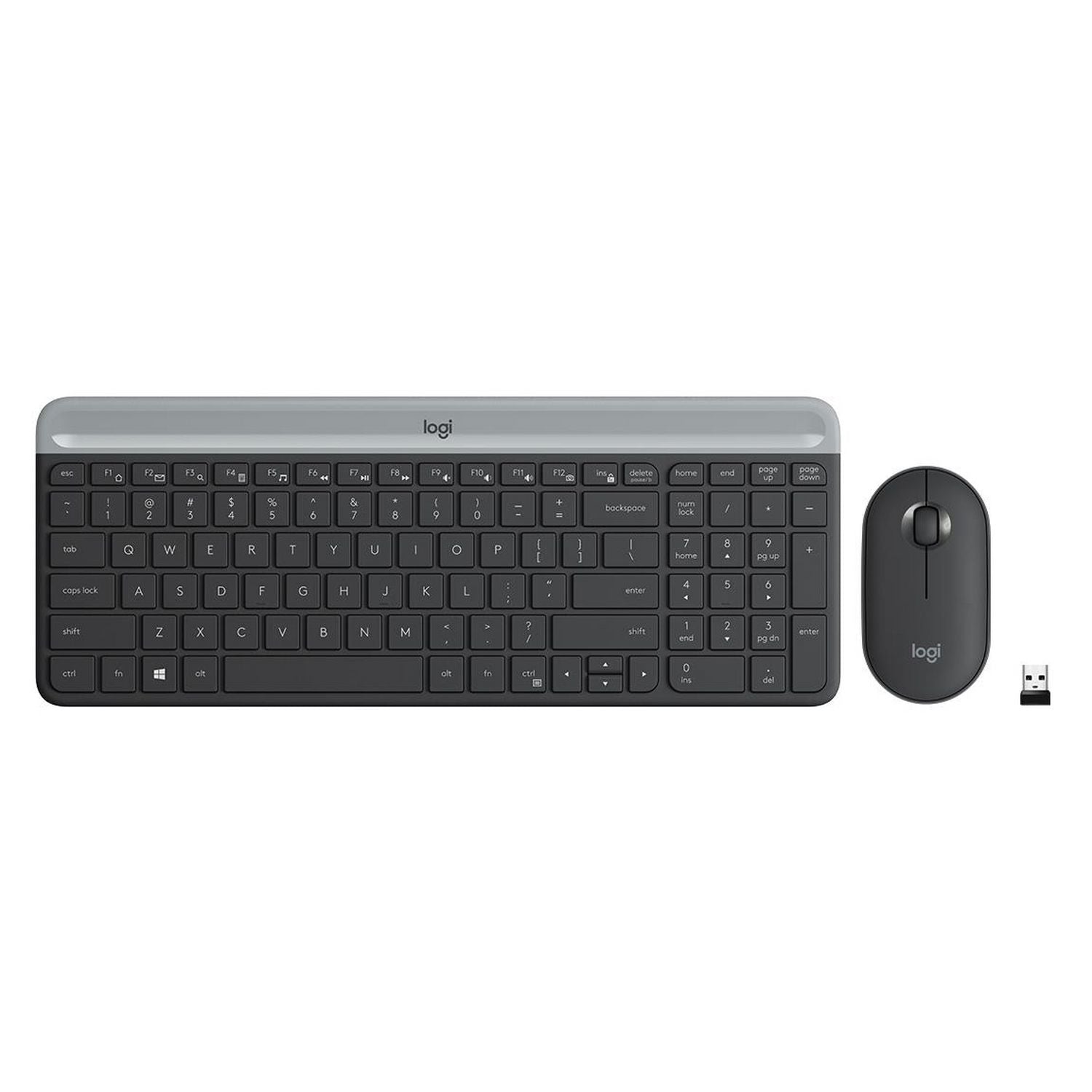 Logitech MK470 slim wireless keyboard and mouse combo, imported from the UK