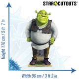 Star Cutouts Shrek cardboard cutout life-size - British product