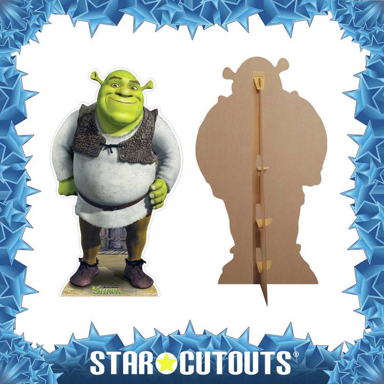 Star Cutouts Shrek cardboard cutout life-size - British product