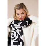 SVNX rose print scarf one size - British product