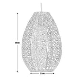 Argos Home metal filigree lampshade 21cm, imported from the UK