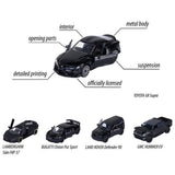 Majorette Super Cars 5-pack die-cast car models (British brand)