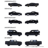 Majorette Super Cars 5-pack die-cast car models (British brand)