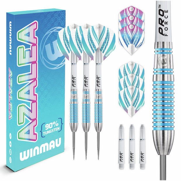 Winmau Azalea 24g 90% tungsten darts set, UK version