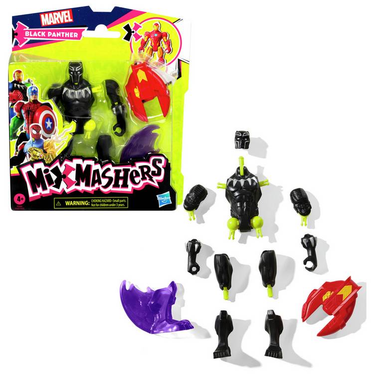 Mixmashers Black Panther figure 20.3cm - British product