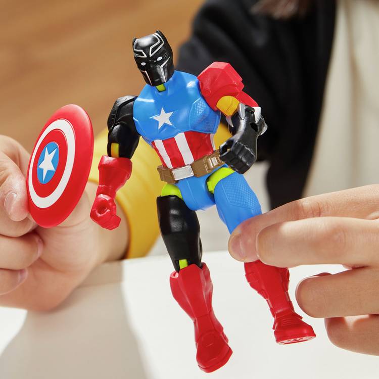 Mixmashers Black Panther figure 20.3cm - British product