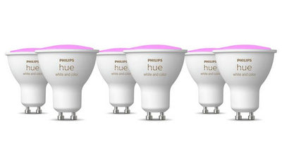 Argos Philips Hue GU10 4.2W Smart Light Bulb Pack of 6- Buy online at McGrocer