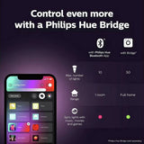 Philips Hue smart light bulbs GU10 pack of 6 (British brand)