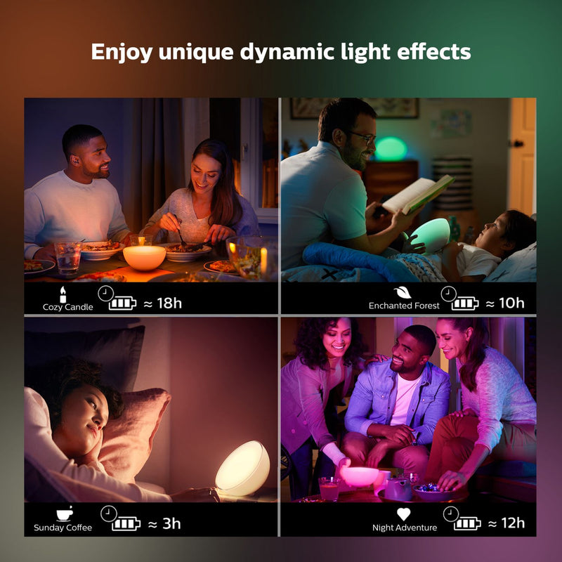 Philips Hue Go smart portable light with dimmer switch (British brand)