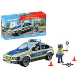 Playmobil police patrol car toy, imported from the UK