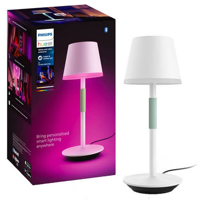Argos Philips Hue Go Portable Smart Table Lamp White 38.8cm- Buy online at McGrocer