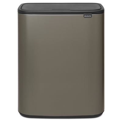 Argos Brabantia Bo 2x30 Litre Touch Top Bin - Dark Grey- Buy online at McGrocer
