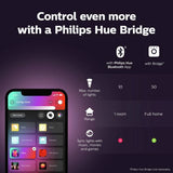 Philips Hue Iris smart table lamp black, imported from the UK