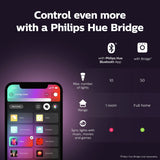 Philips Hue Iris smart table lamp black, imported from the UK