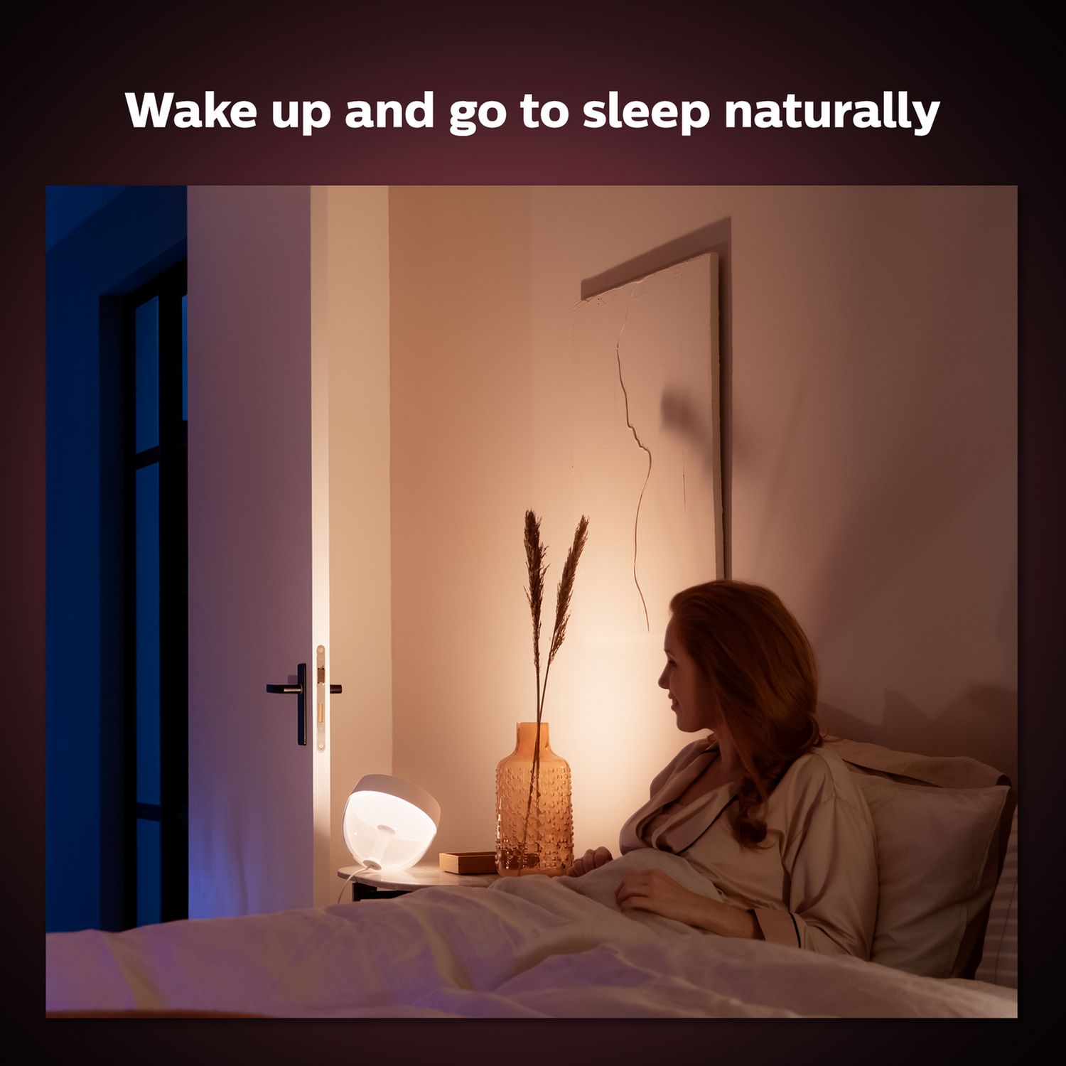 Philips Hue Iris smart table lamp black, imported from the UK