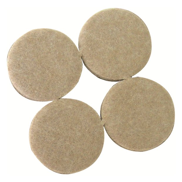 Felt Gard round protective pads 38mm 8 pack, imported from the UK