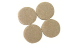 Felt Gard round protective pads 38mm 8 pack, imported from the UK