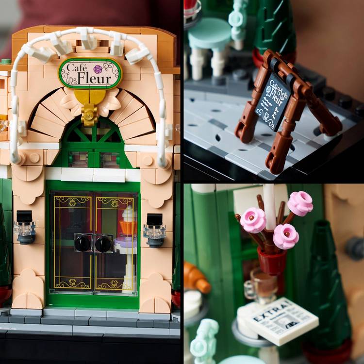 LEGO Icons French Café building set 1101 pieces, imported from the UK