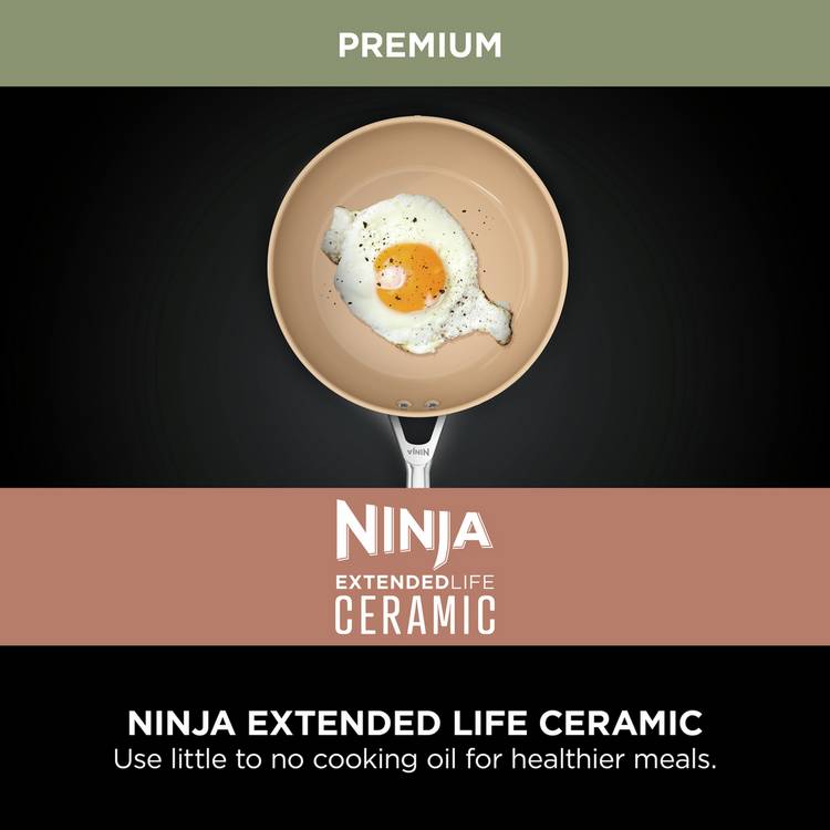 Ninja ceramic pan set 5 piece, UK version