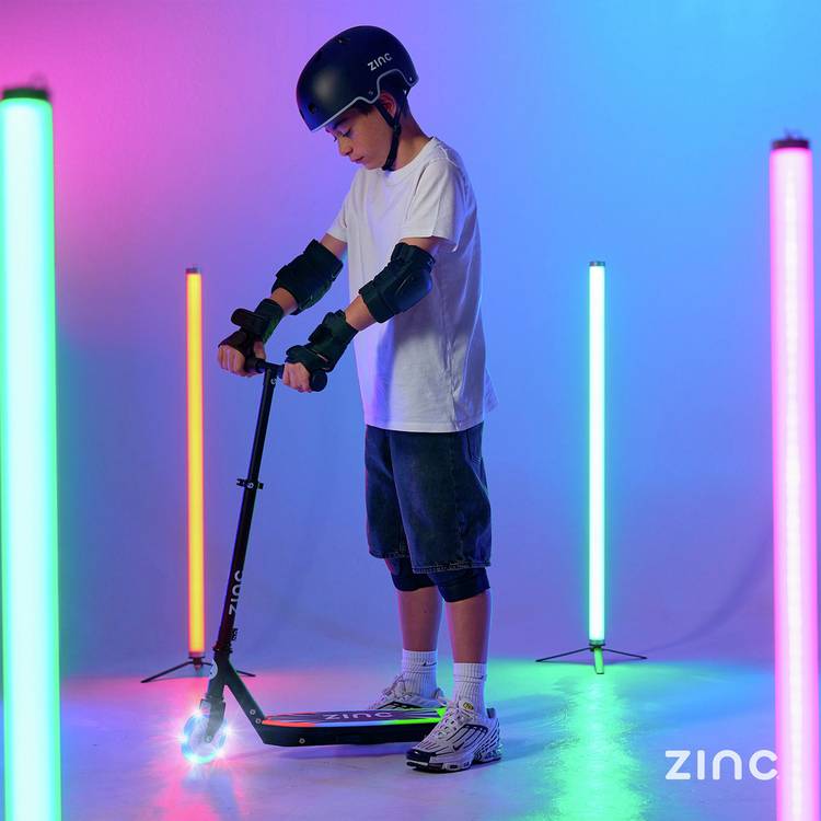 Zinc Spirit kids electric scooter black - British product