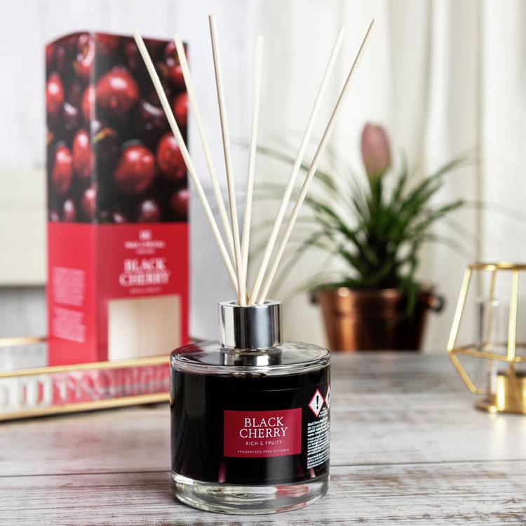 Wax Lyrical reed diffuser Black Cherry 200ml, UK version