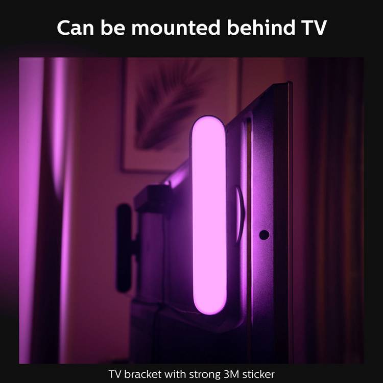 Philips Hue Play lightbar 2-pack with bridge, imported from the UK
