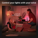 Philips Hue Play lightbar 2-pack with bridge, imported from the UK
