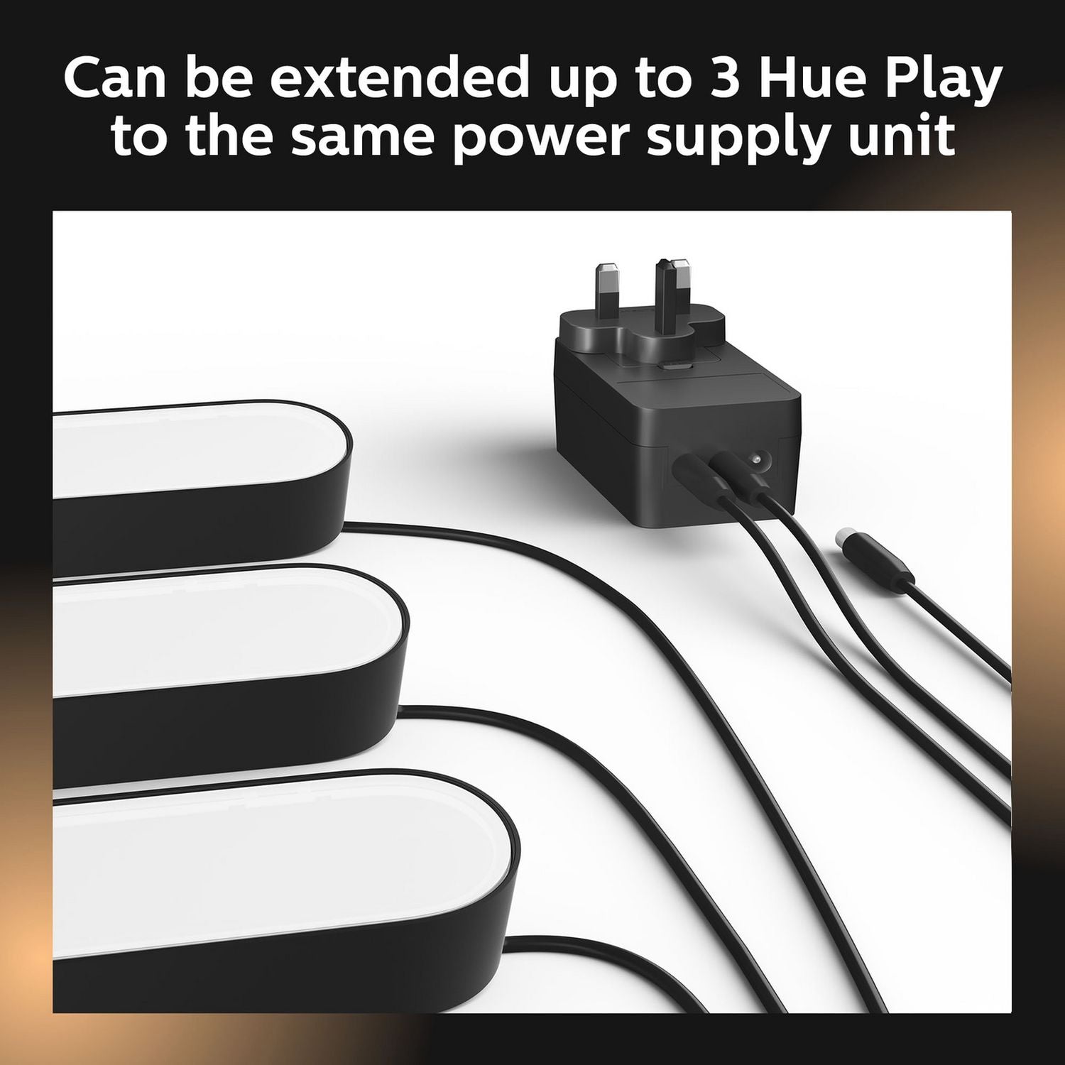 Philips Hue Play smart light bar, imported from the UK