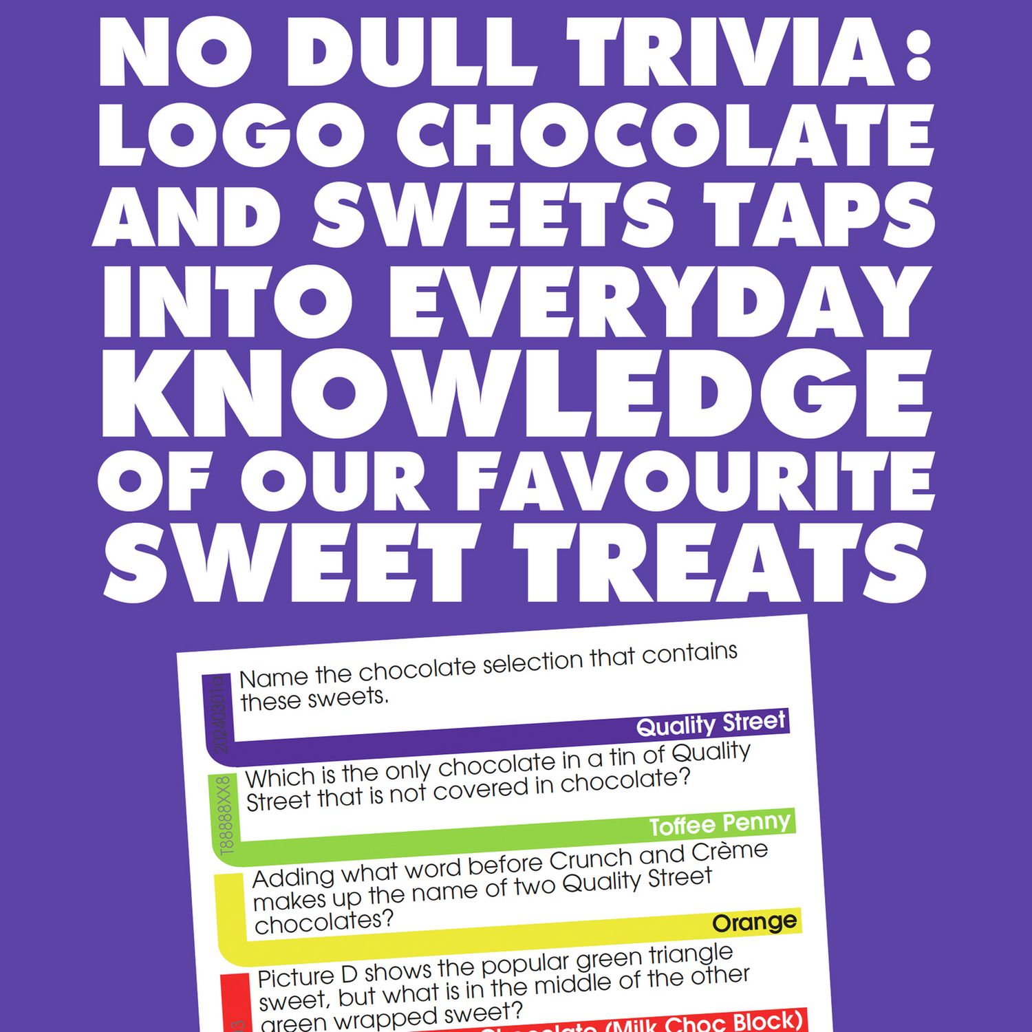 Drumond Park Logo chocolate and sweets board game (British brand)