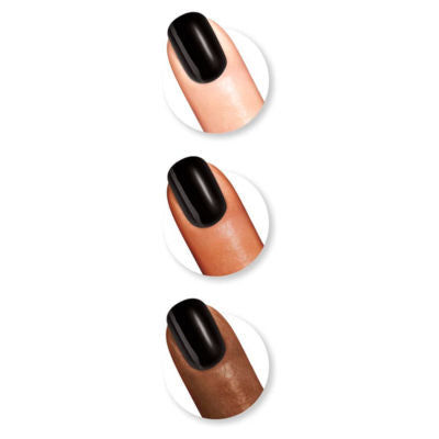 Sally Hansen nail polish Black to Black 9.17ml (British brand)