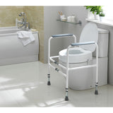 Aidapt adjustable toilet frame mobility aid, imported from the UK