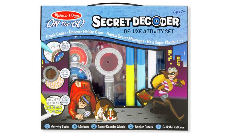 Melissa & Doug Secret Decoder Deluxe Activity Kit GOODS Argos