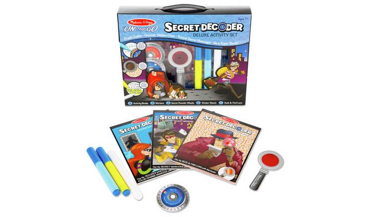 Melissa & Doug Secret Decoder Deluxe Activity Kit