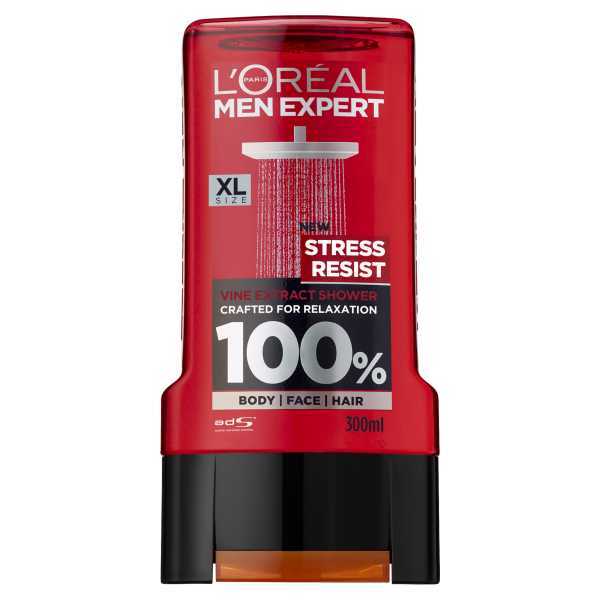 L'oreal Men Expert Stress Resist Shower Gel 300ml