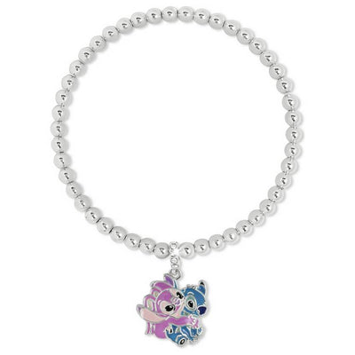 Argos Disney Stitch and Angel Silver Plated Expander Bracelet- Buy online at McGrocer