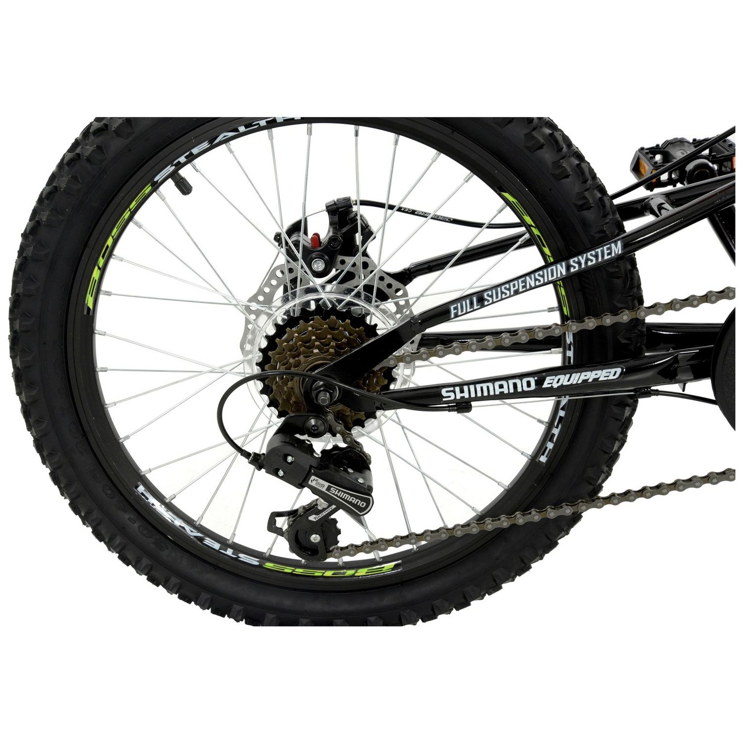 Boss Stealth 20 inch kids mountain bike orange (British brand)