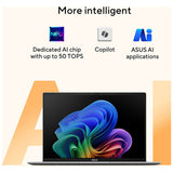ASUS Vivobook 16 laptop with Ryzen 7 16GB RAM 1TB SSD, UK version