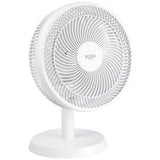 Bush white desk fan 12 inch with three speed settings, UK version