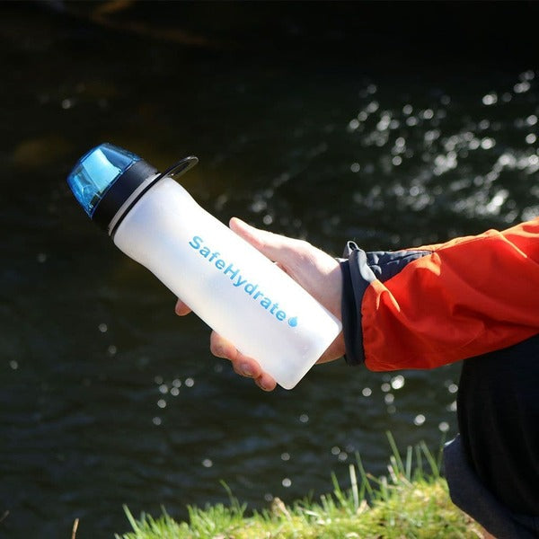 Pyramid SafeHydrate water filter bottle, UK version