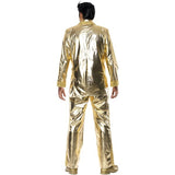 Smiffys Elvis Costume in gold - British product