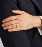 Graff Signature rose gold diamond ring, imported from the UK