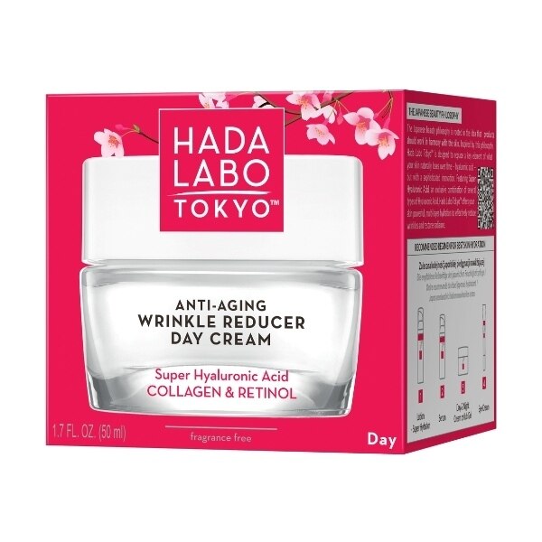 Hada Labo Tokyo Anti Ageing Wrinkle Reducing Day Cream 50ml GOODS Superdrug   