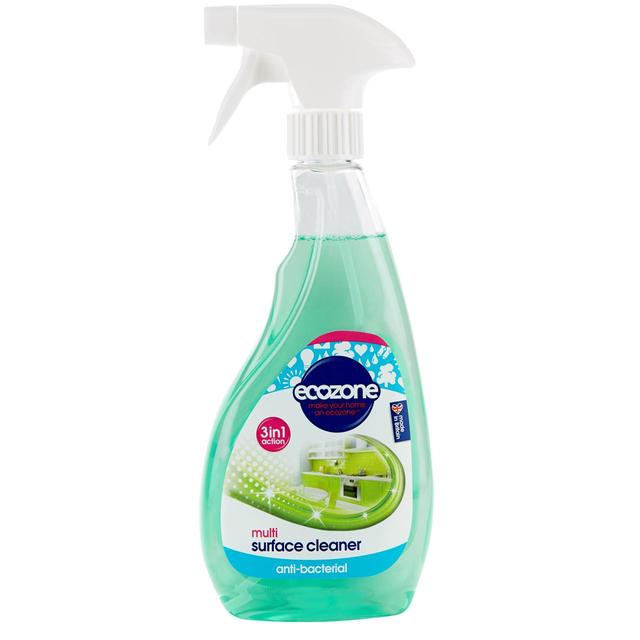 Ecozone 3 in 1 Anti-Bacterial Multi Surface Cleaner Aloe & Cucumber   500ml GOODS M&S   